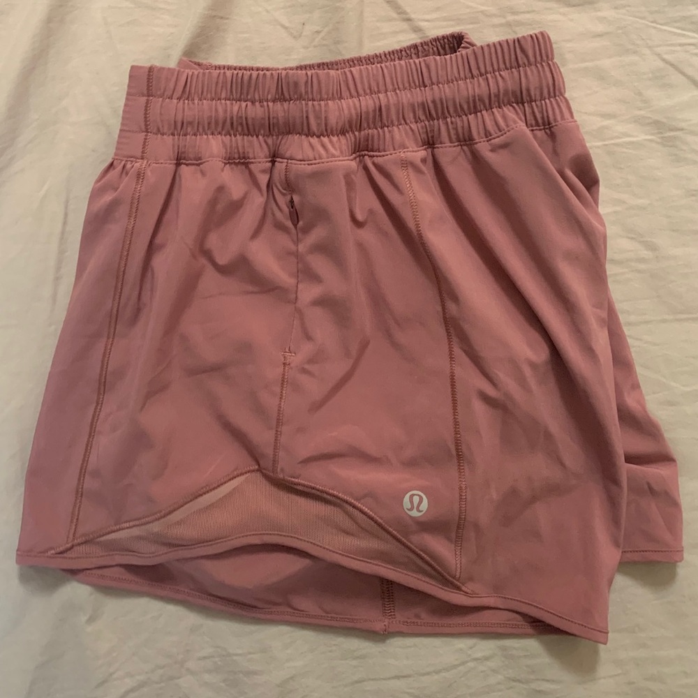 Like New Pink Lululemon Hotty Hot II Shorts